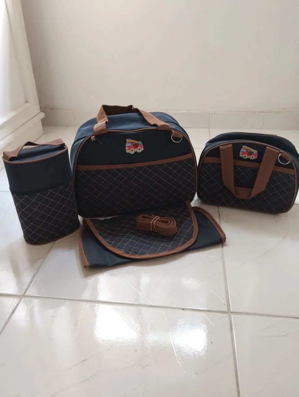 Bolsa Maternidade Infantil Bombeiro - Foto 5