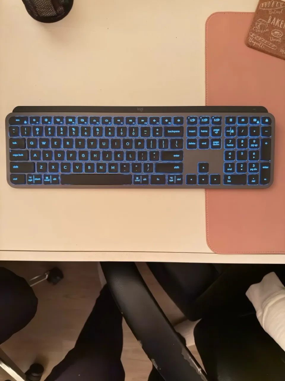Teclado Logitech MX Keys - Iluminado e sem fio