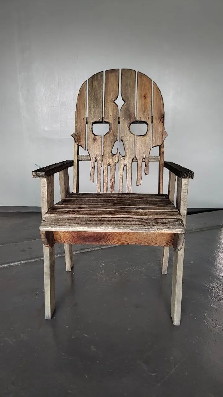 Cadeira estilo caveira - Foto 2