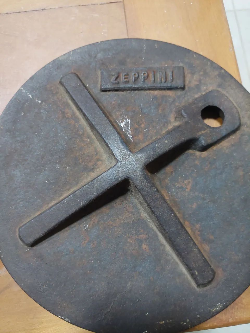 Tampa de ferro fundido raridade  - Foto 3