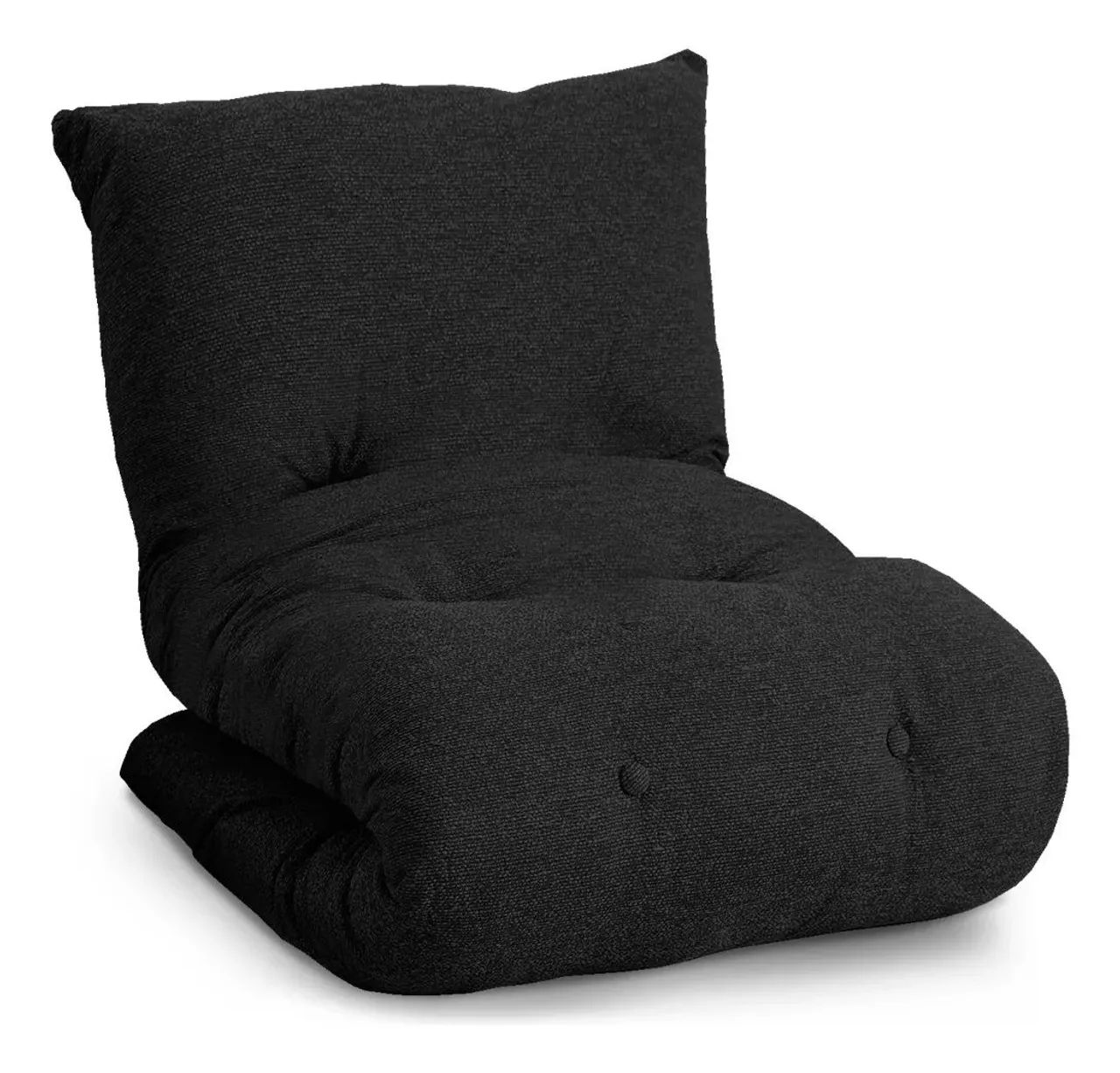 FUTON BF COLCHÕES PRETO 
