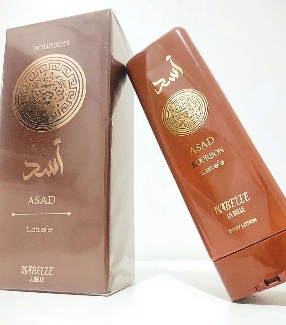 Asad Bourbon Body Lotion 200ml ( lacrados) - creme Isabelle La Belle - Foto 2