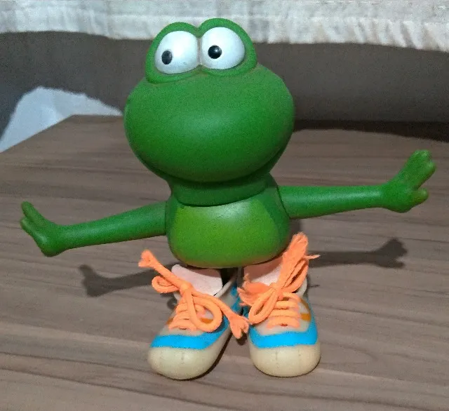 Boneco Sapo Xulé - Tectoy, anos 90