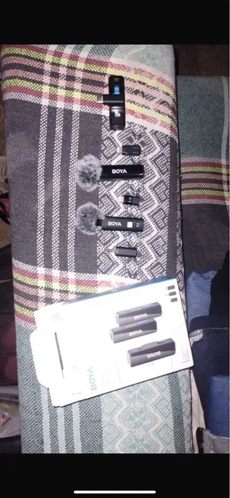 Microfone boya seminovo 