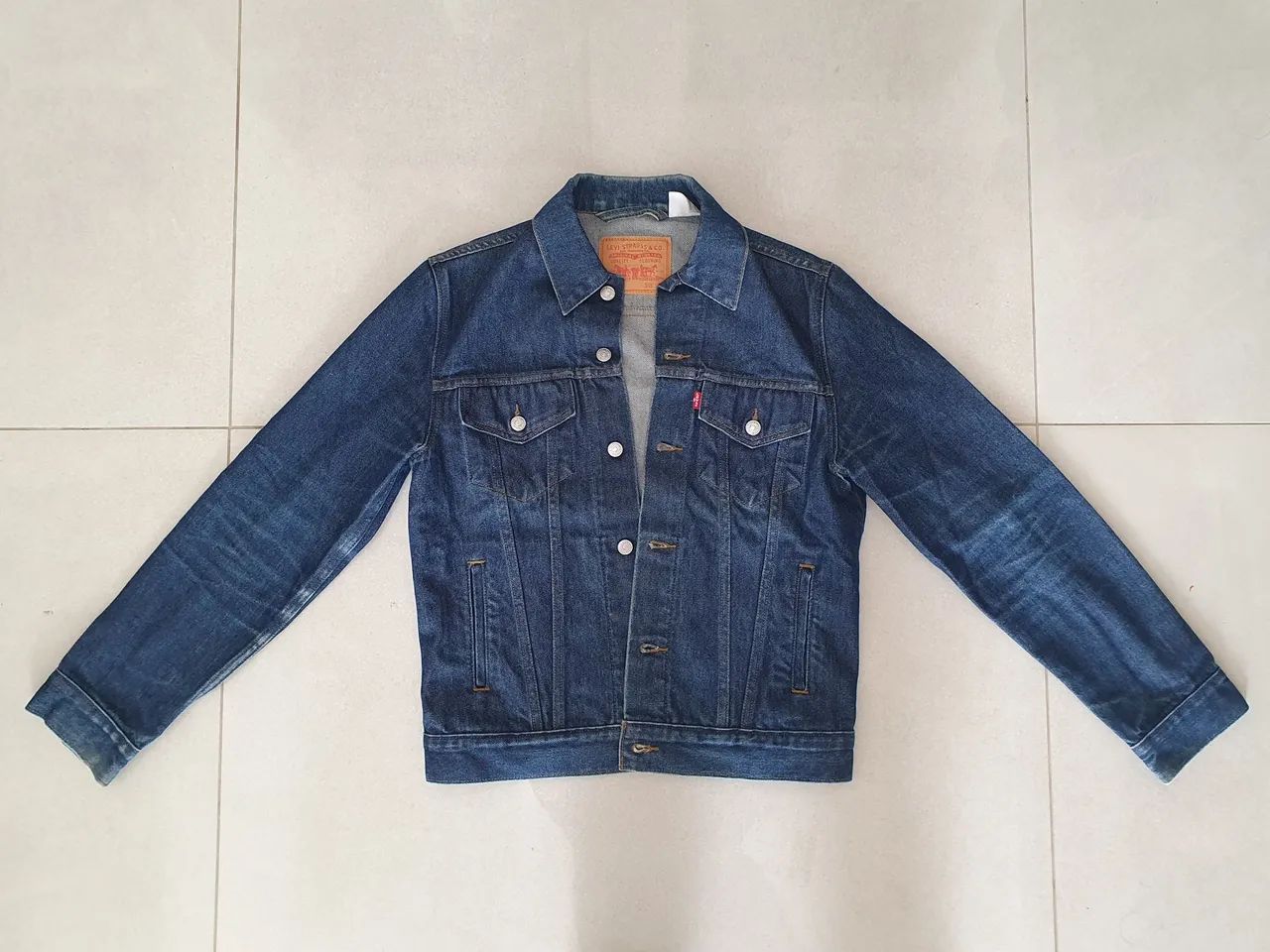 Jaqueta Jeans Levi's Original - Azul Escuro, M