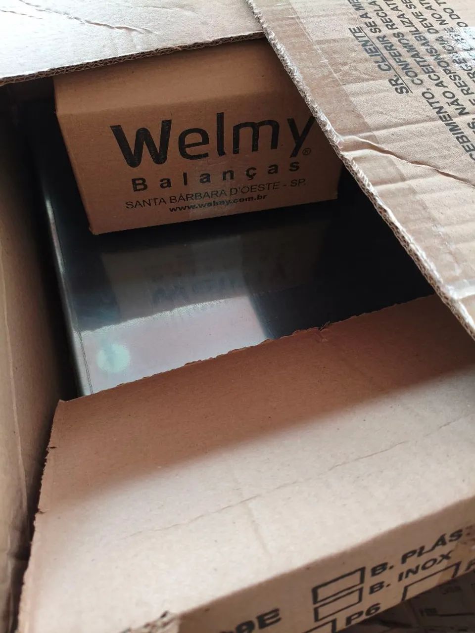 Balança Nova na Caixa 300 Kg. Autorizada pelo Inmetro 