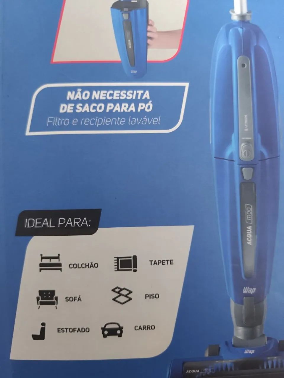 Aspirador de Pó Água e Pó Aspira Aqua Epo - Foto 4