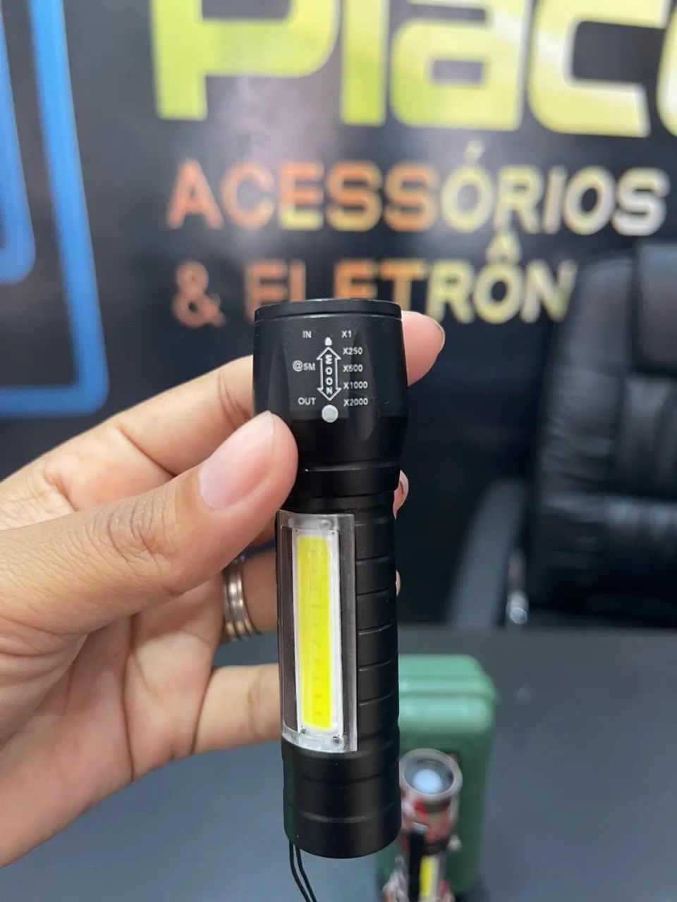 Promoção Lanternas Tátic LED USB Recarregáveis - Foto 4
