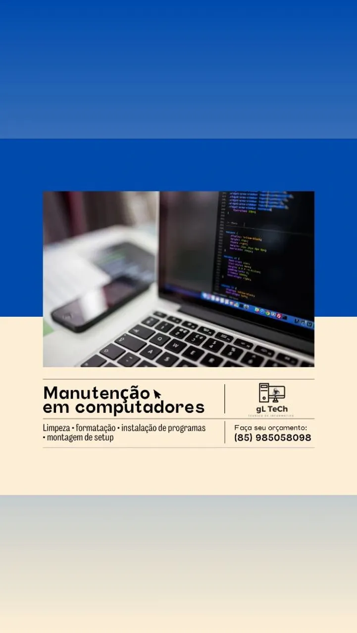Formação de PC e notebooks