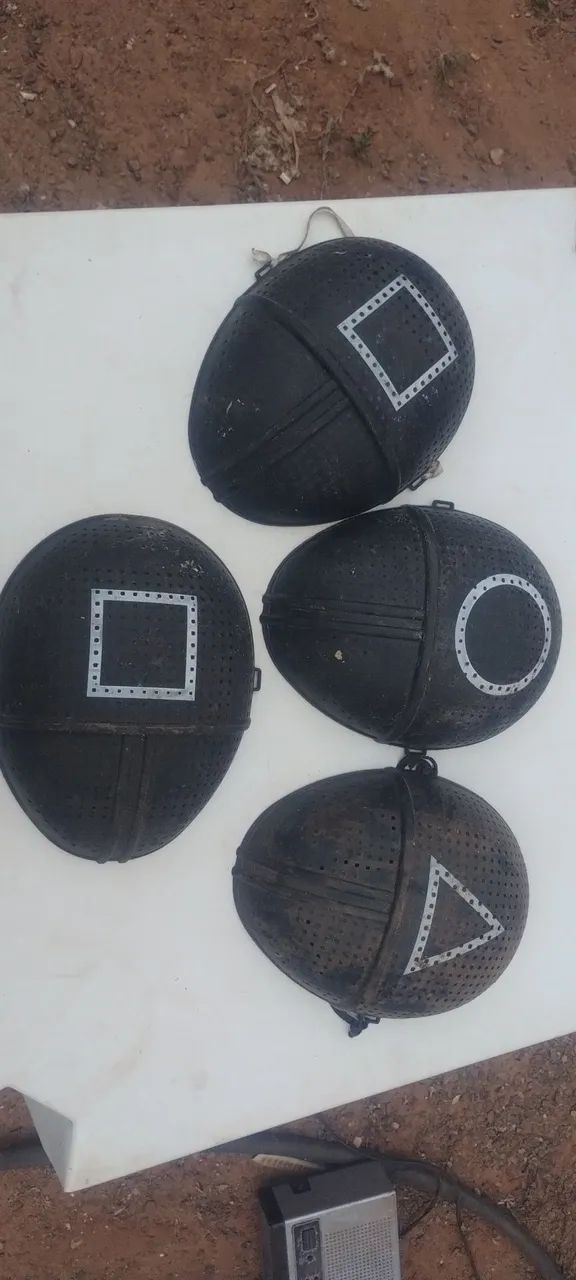 Máscaras da série coreana 