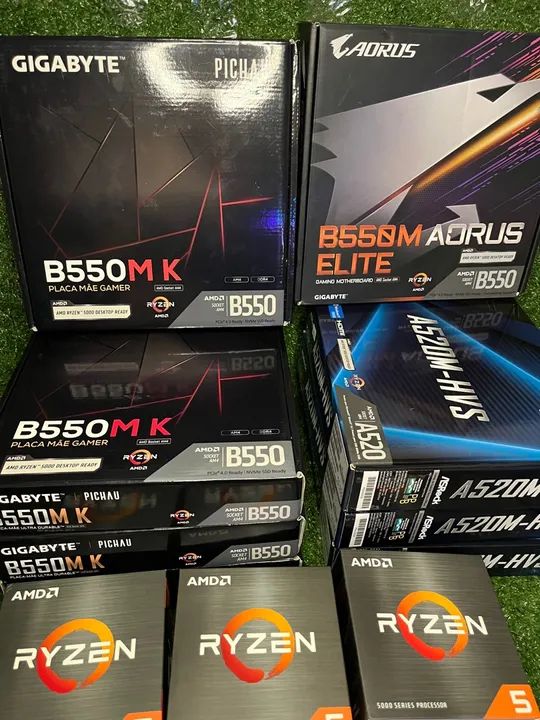 Kits Ryzen  | PROCESSADOR + PLACA MÃE - Foto 4