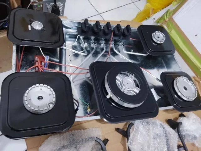 Cooktop Mueller 5 bocas - Sem o Tampo de Vidro - Foto 5