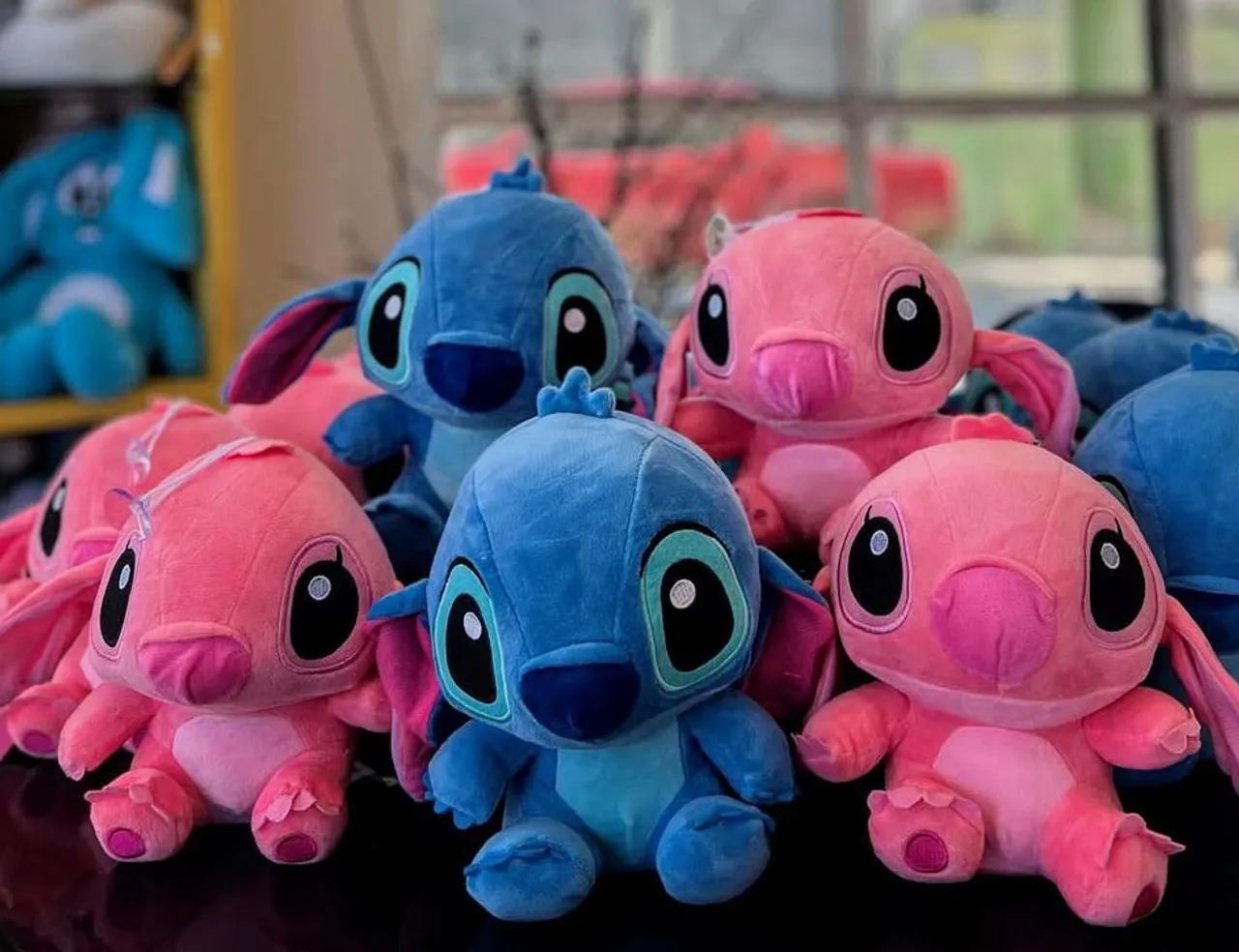 Pelúcias Stitch e Angel ?