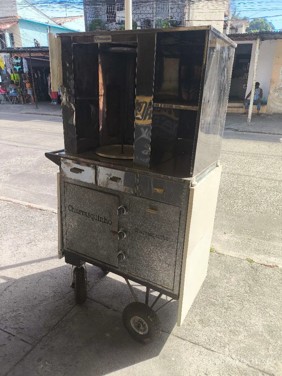 Carrinho de Churrasquinho Profissional