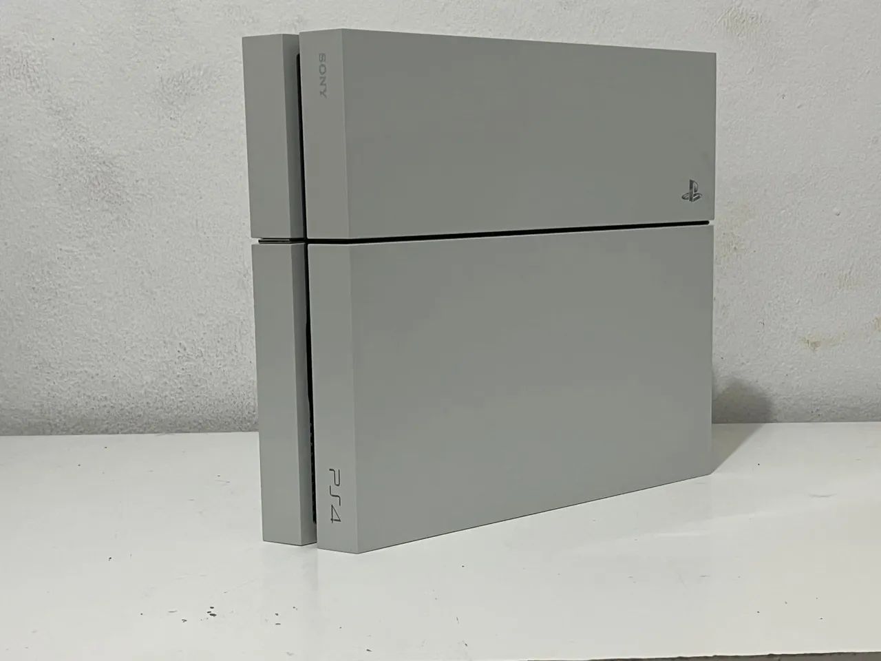 Ps4 branco (FAT BRANCO PIANO) com 3 jogos Glacier White - Foto 5