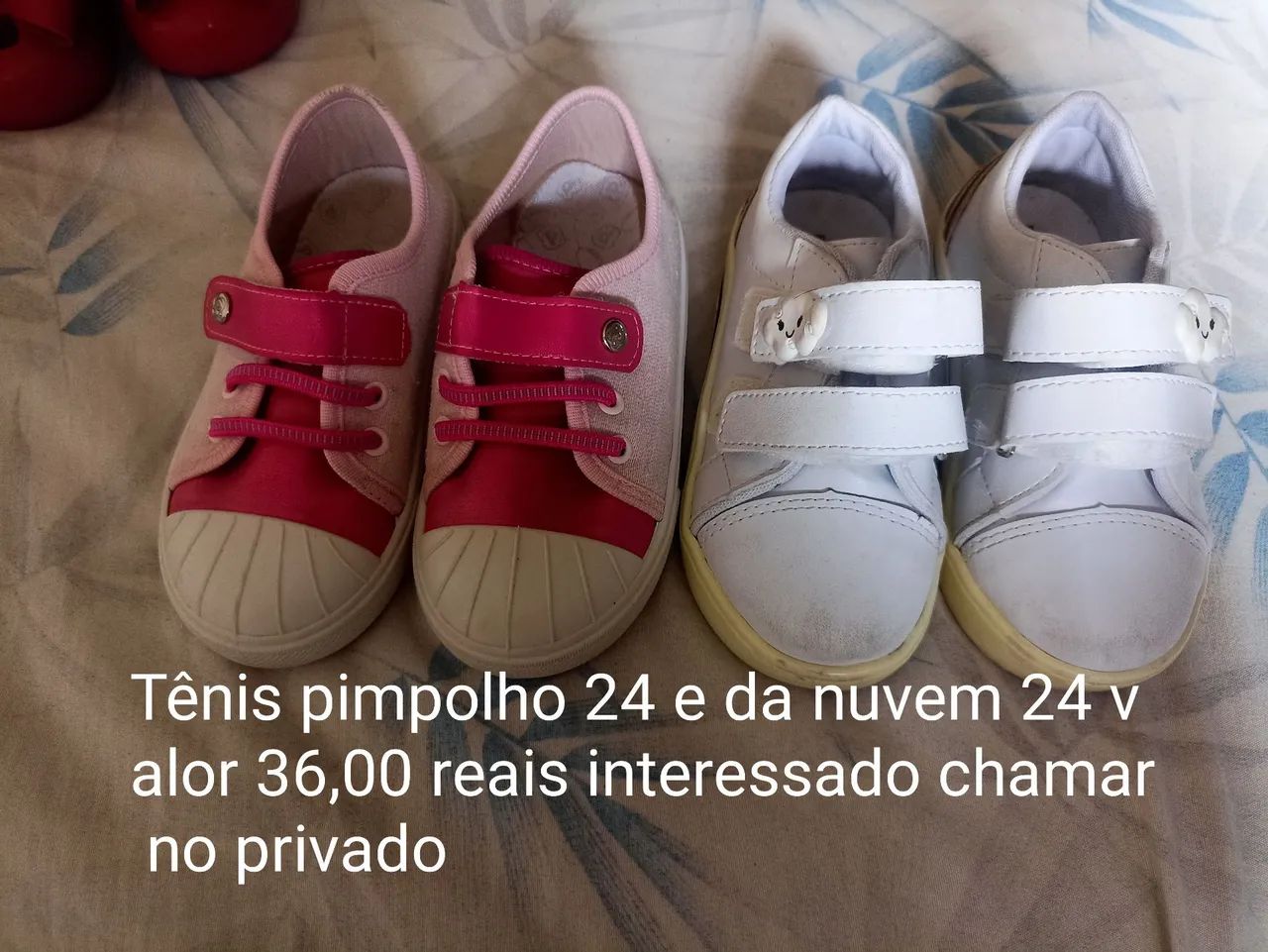 Tênis infantis - Pimpolho e Nuvem - 24