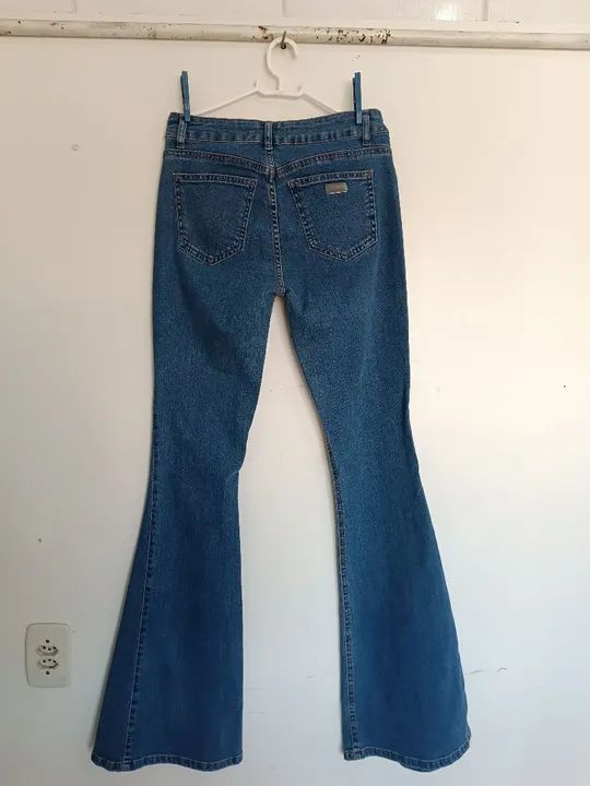 Calça Jeans Flare 38 - Lança Perfume 
