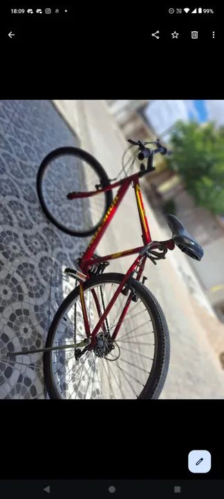 Bicicleta aro 26 com marcha   - Foto 2