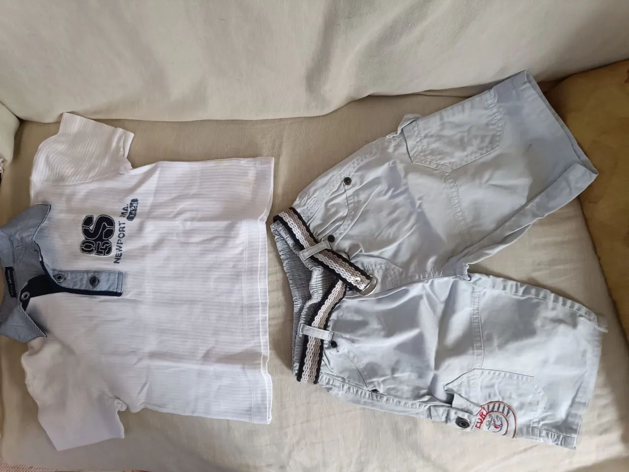 Conjunto Shorts e Blusa Infantil Arte Menor - Tamanho 3 Anos - Foto 3