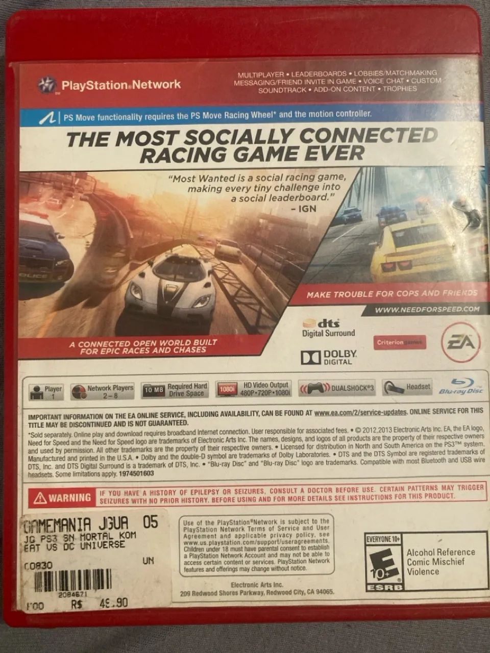 Need for speed most wanted ps3 - Foto 3