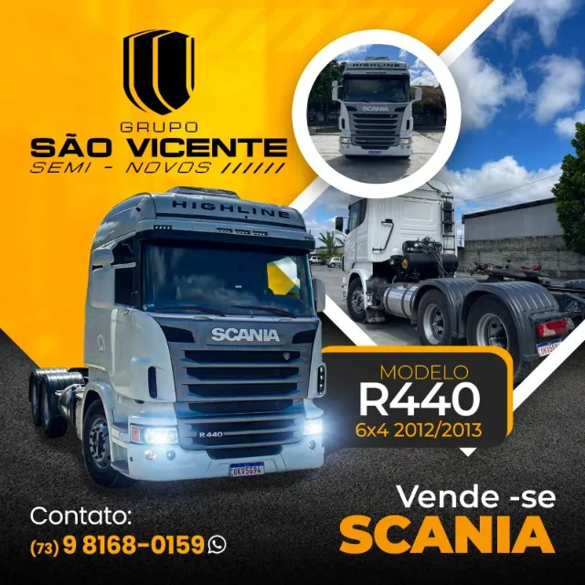 SCANIA R440 6X4 2012/2013