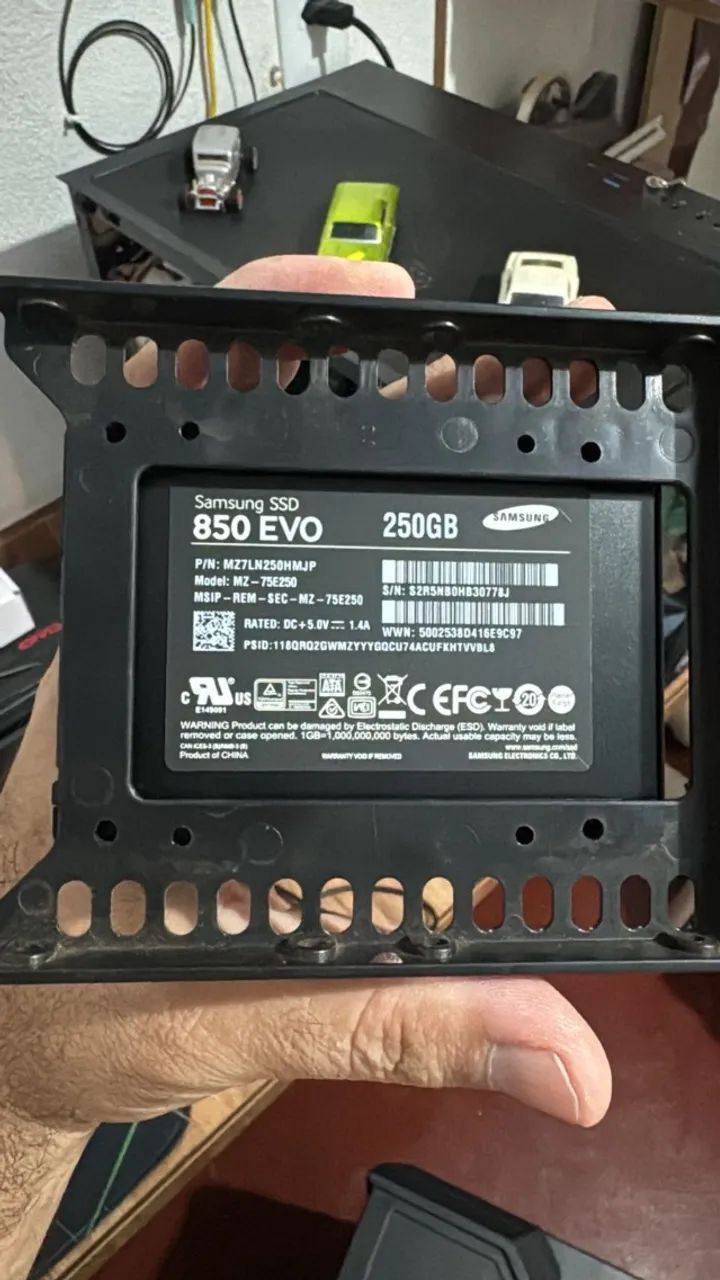 SSD SAMSUNG 850 EVO 250GB