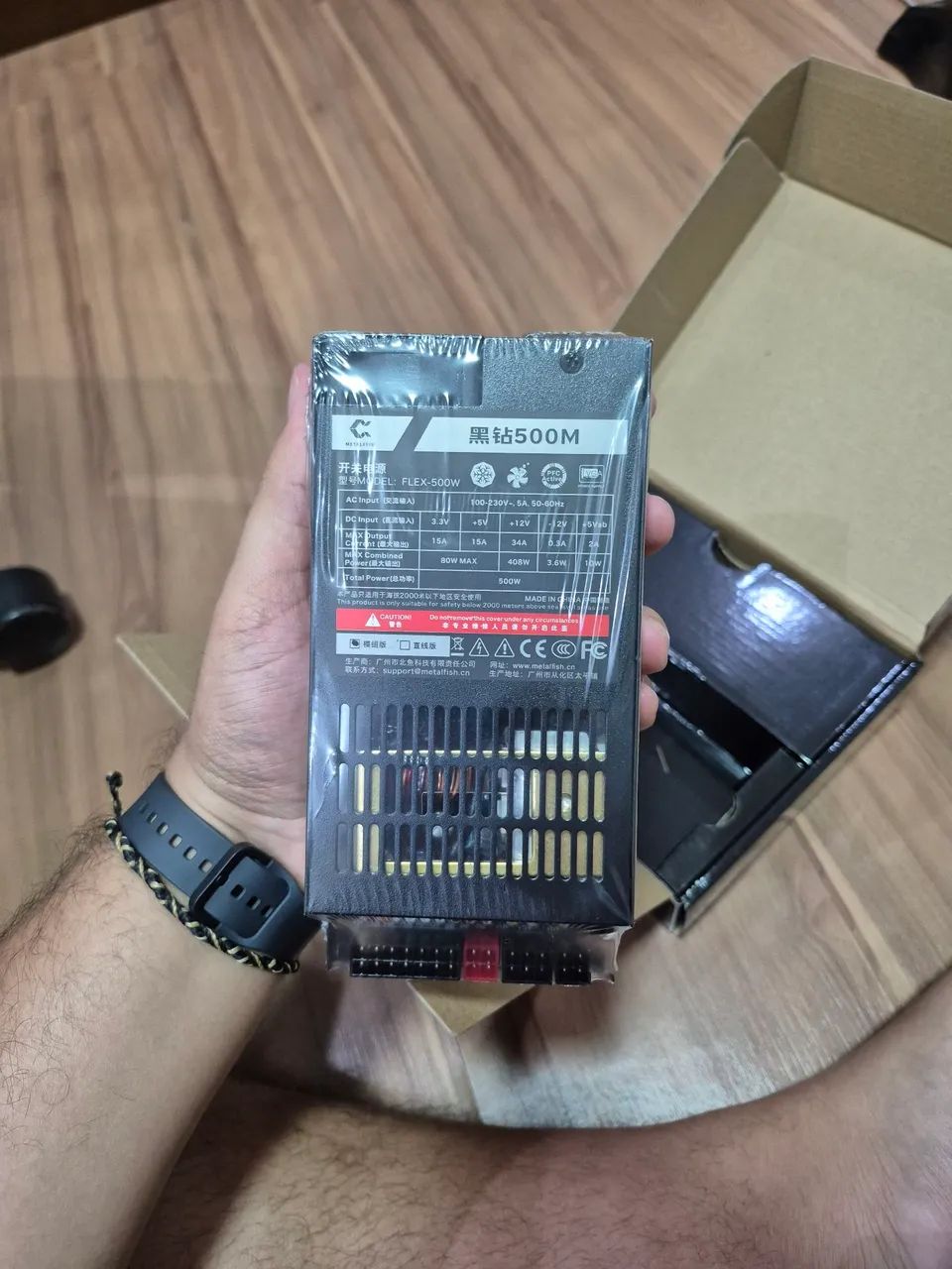 Fonte de PC Metalfish Flex 500W - Foto 3