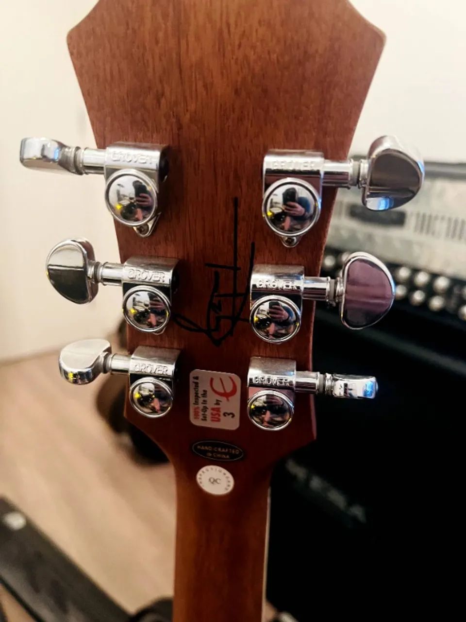 Guitarra Epiphone Tom Delonge Signature ES-333 c/ Case Blink 182