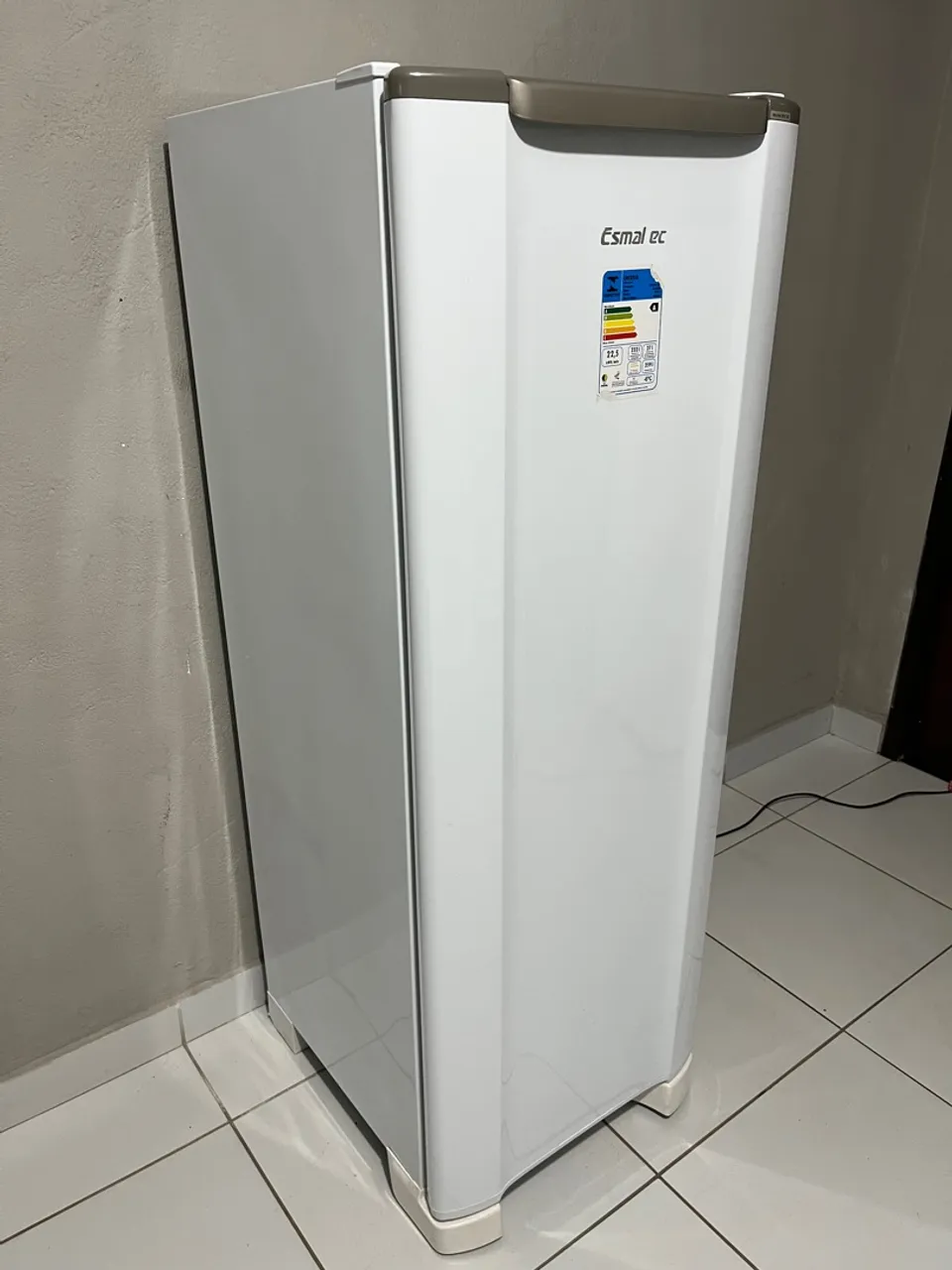 Geladeira Esmaltec da grande sem detalhes