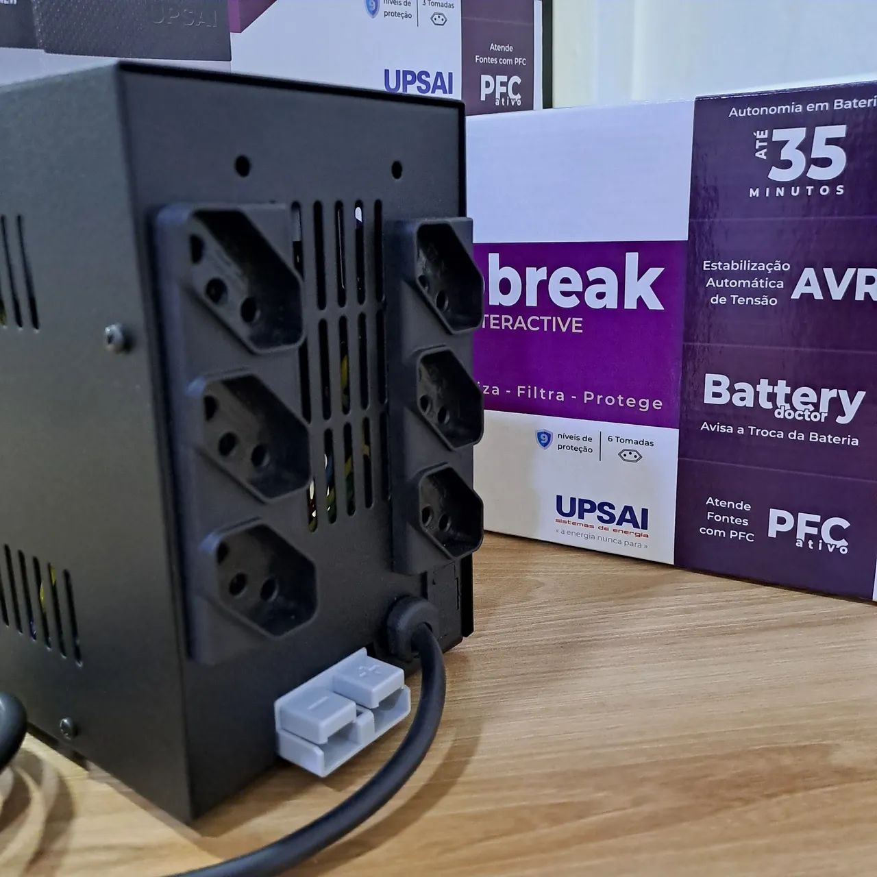 Nobreak Upsai 1200va Newflash Bivolt - Foto 2