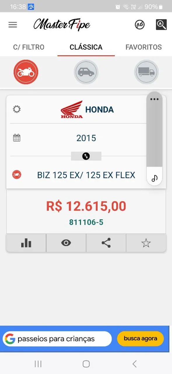 HONDA BIZ 125 EX FLEX COMPLETA  - Foto 2