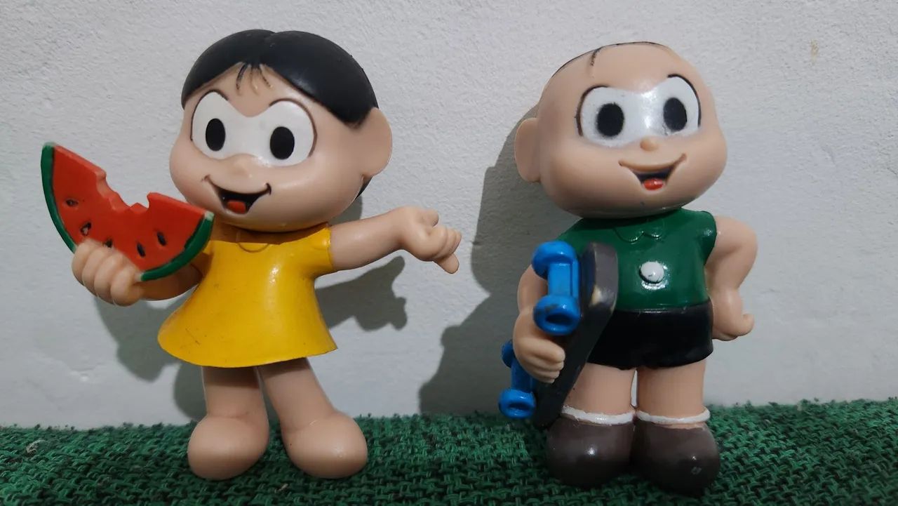 Bonecos Turma da Mônica 04 miniaturas  - Foto 4