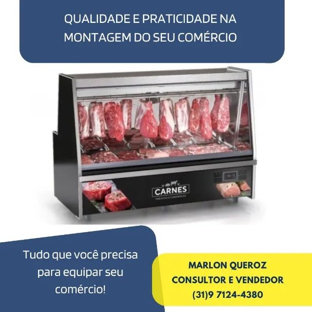 Balcão de Açougue 1,9M Gelopar 