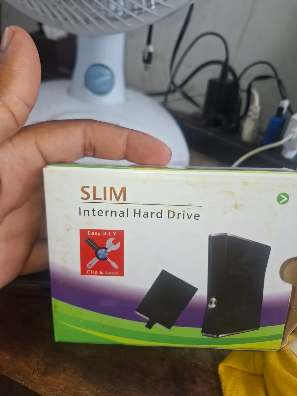 HD Interno Slim Xbox ou PC - 320 gb com case para
