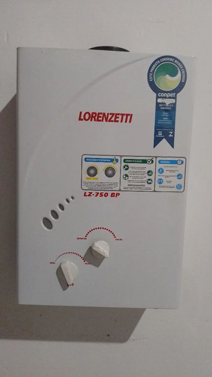 Aquecedor de Água a Gás 