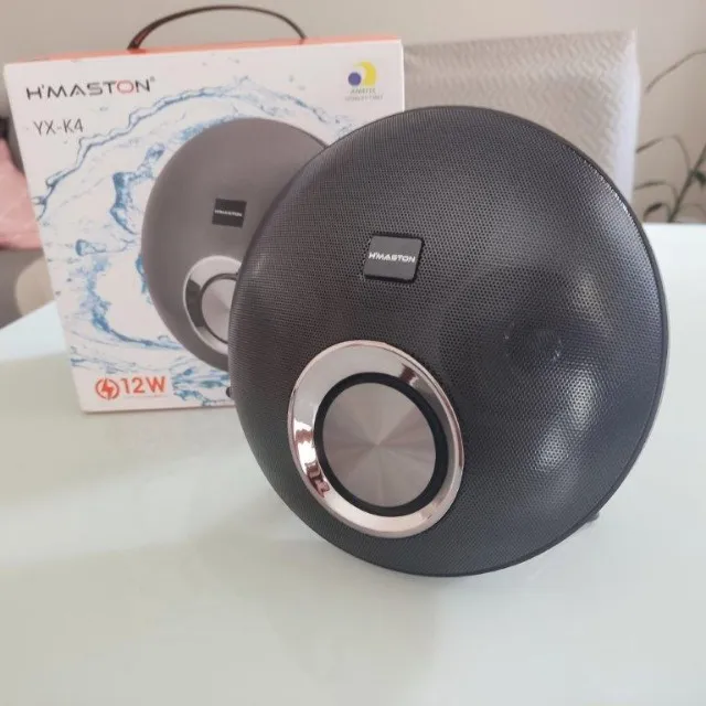 (Nova) Caixa de Som Bluetooth Potente - H'Maston YX-K4