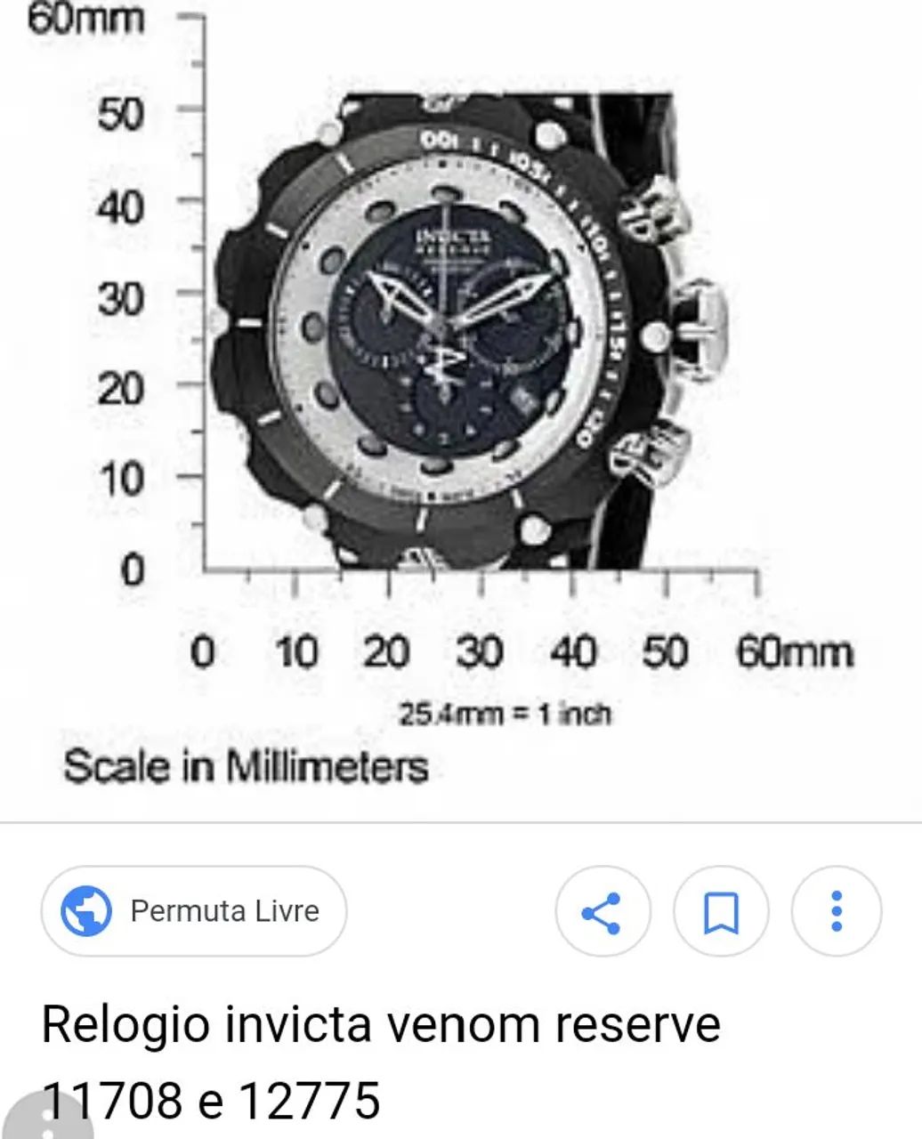 Relógio Masculino Invicta Chronograph - Foto 5