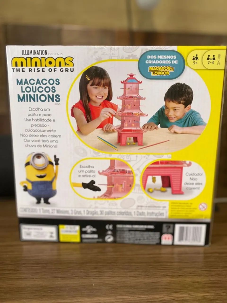 Jogo Macacos Loucos Minions - Foto 2