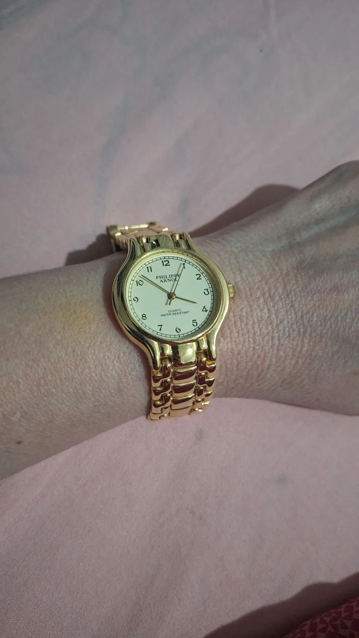 Relógio Philippe Arnol Quartz à Prova d'água NOVO