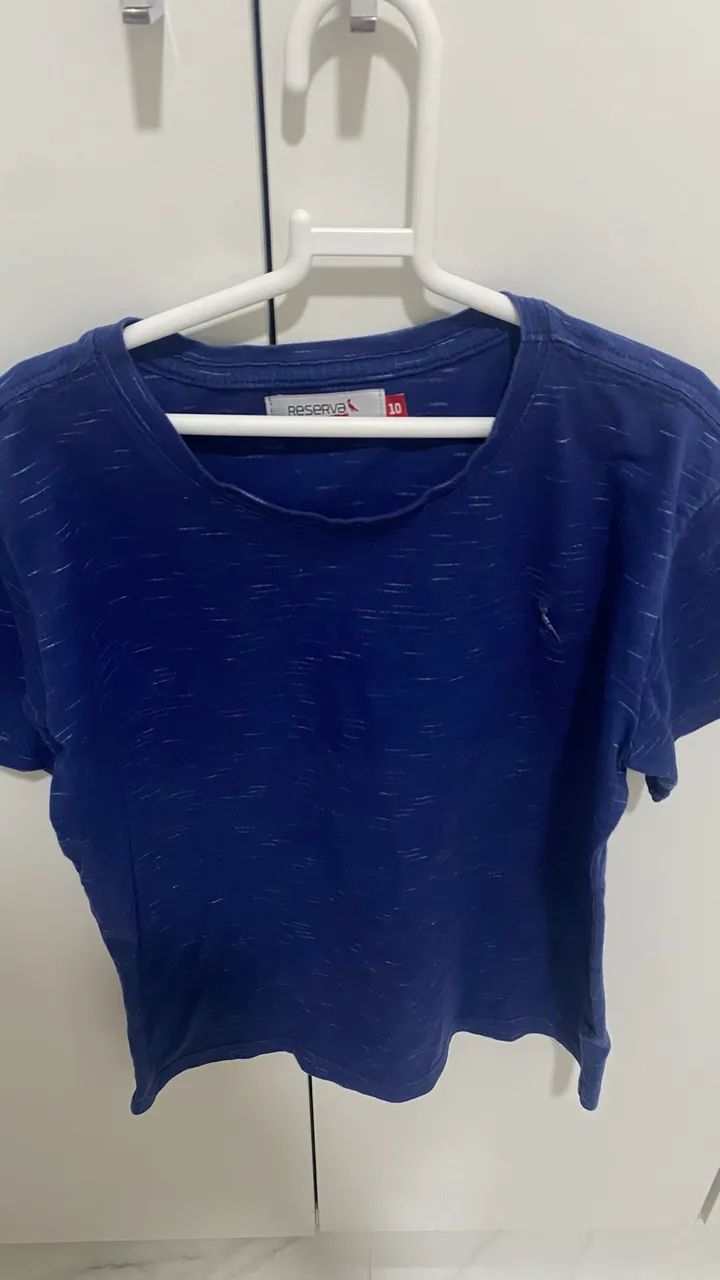 Camisa Reserva Mini TAM 10 anos - Foto 3