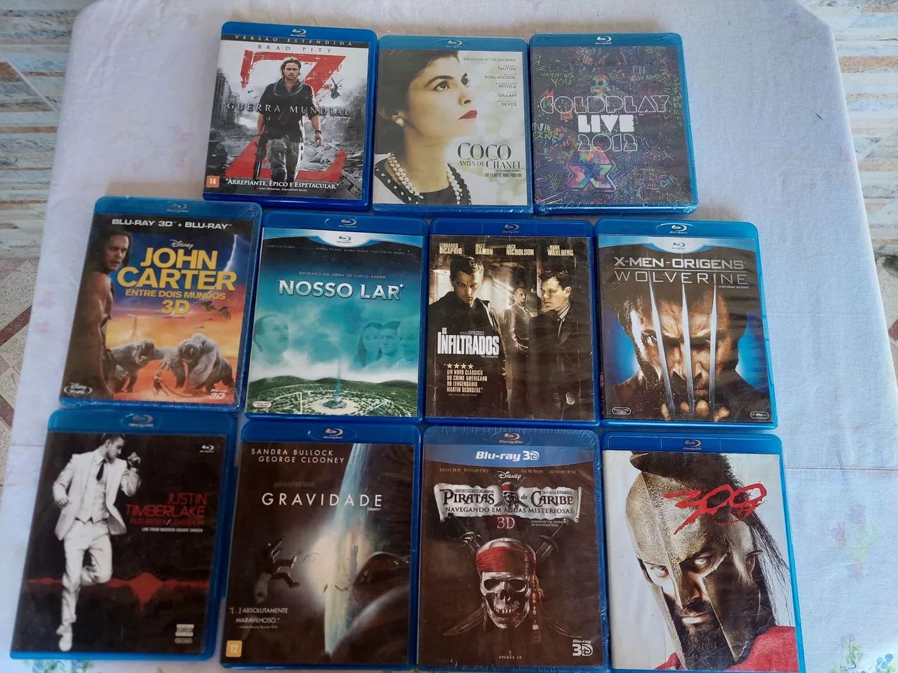 Blu-ray 3D e Blu-ray - Diversos filmes ( tudo)