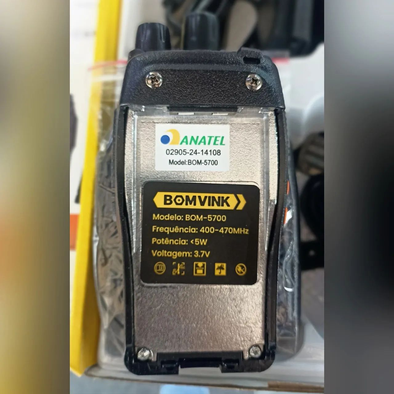 Rádio comunicador 16 Canais Bomvink (Honestidade e Qualidade Distribuidora JK Eletrônicos) - Foto 4