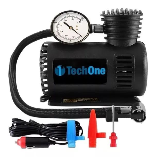 Compressor de ar elétrico portátil Tech One