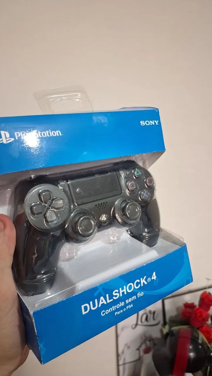 Controle DualShock PS4 - NOVO - Foto 3