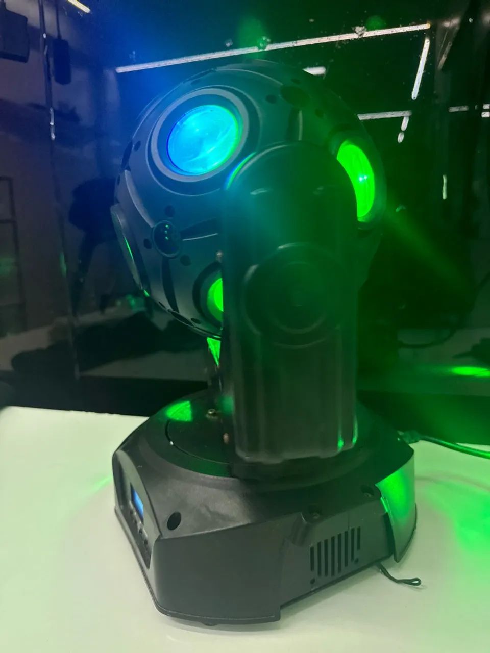 Iluminação de palco com efeitos de luz
