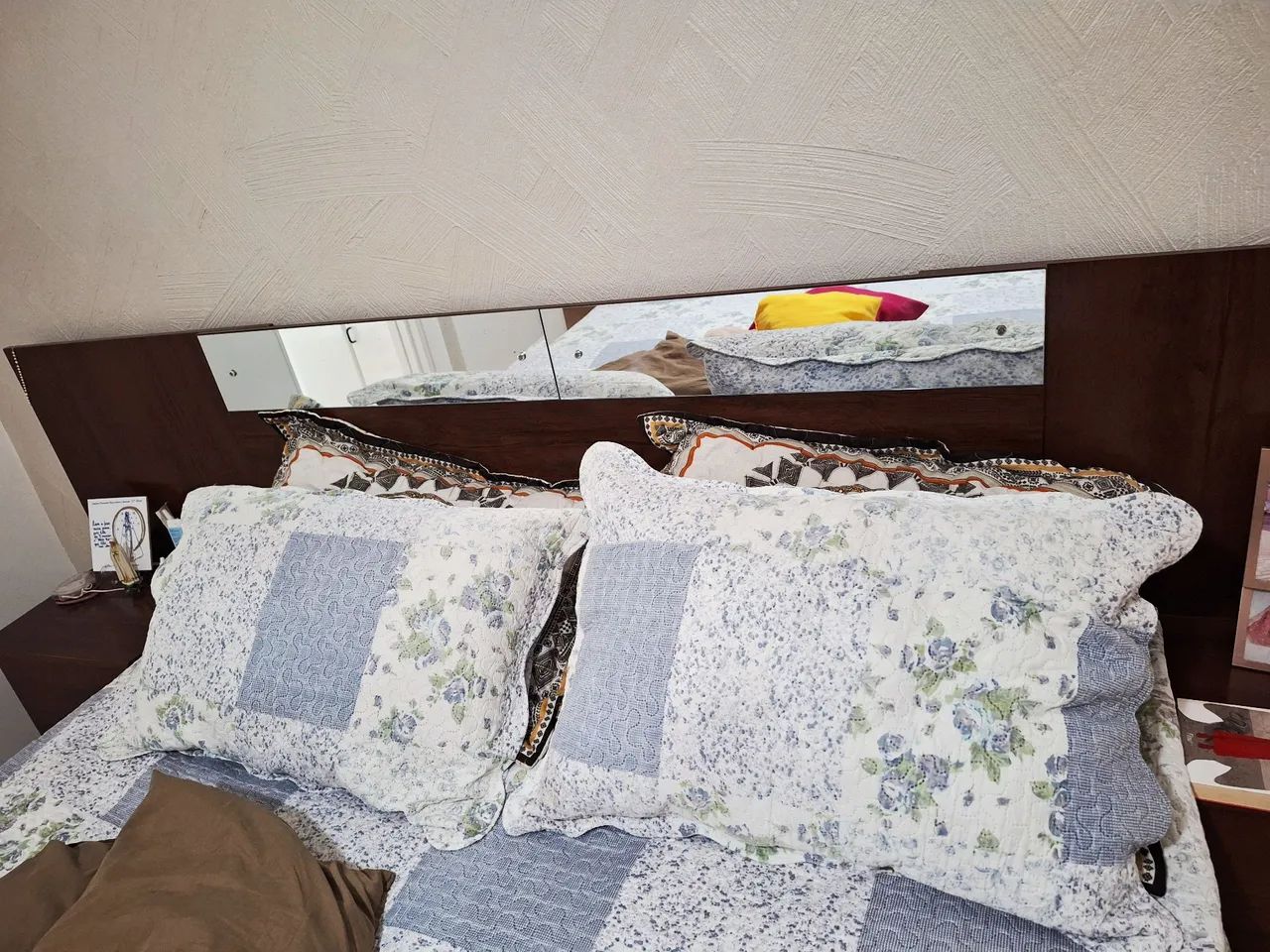 Cabeceira Queen com Mesas de Apoio - Foto 4