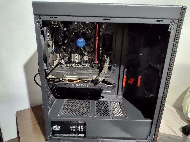 Pc gamer completo- I3 9.100f placa GTX1660 super, ssd 256gb, 8gb ram, monitor 43"  - Foto 4