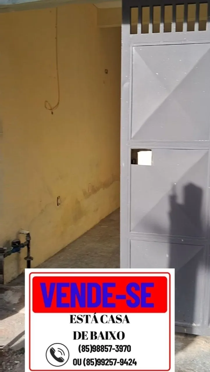 Vende-se uma casa de baixo enfrente polo de lazer