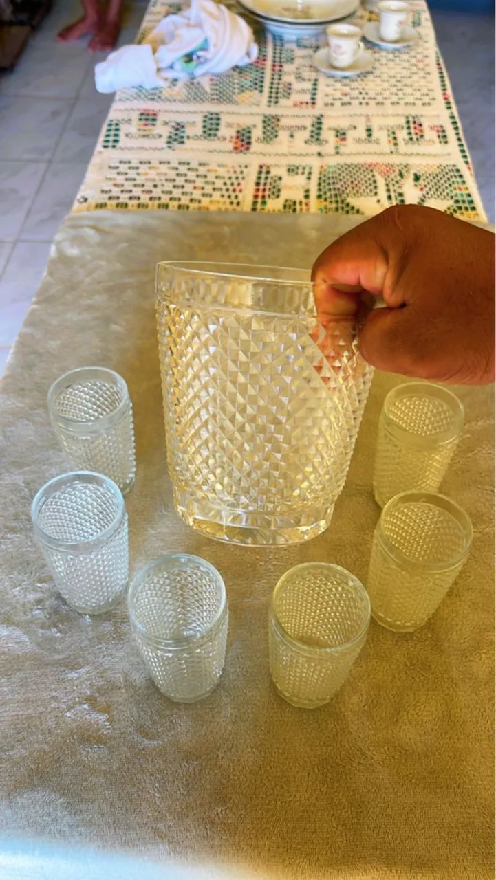 Lindo jogo de cristal  - Foto 2