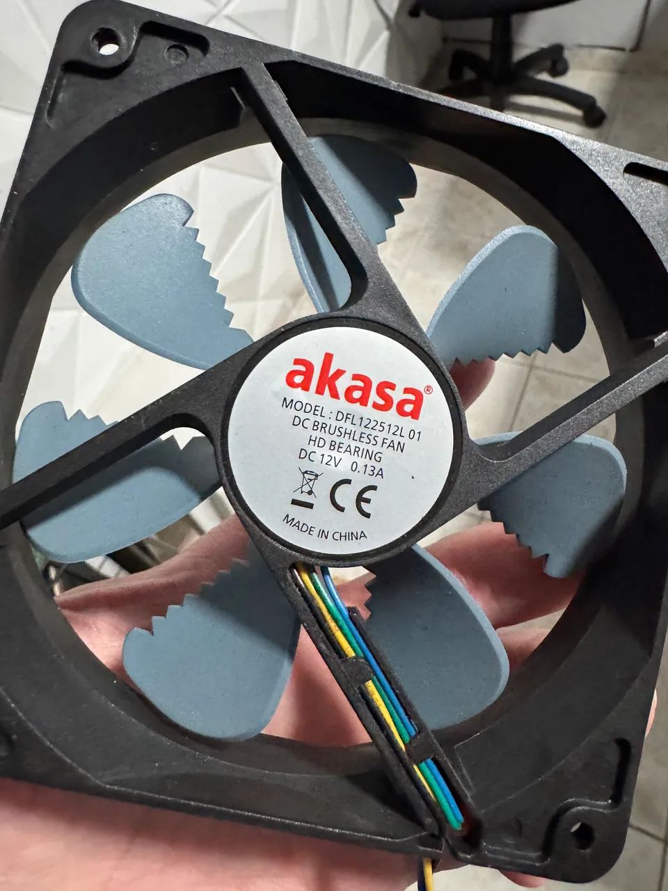 Kit 4 Coolers Akasa 120mm - Silenciosos e Eficientes! - Foto 4